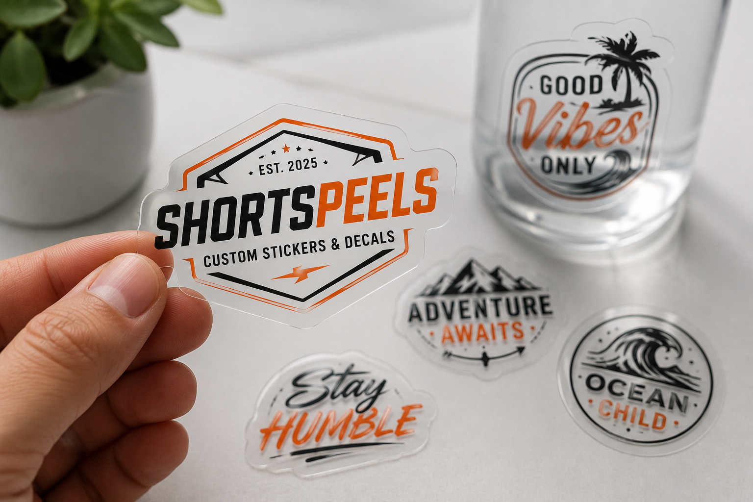Clear Stickers