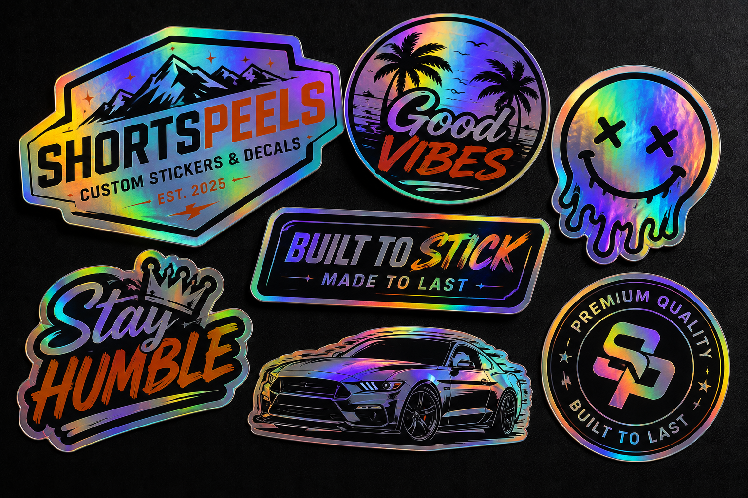Holographic Stickers